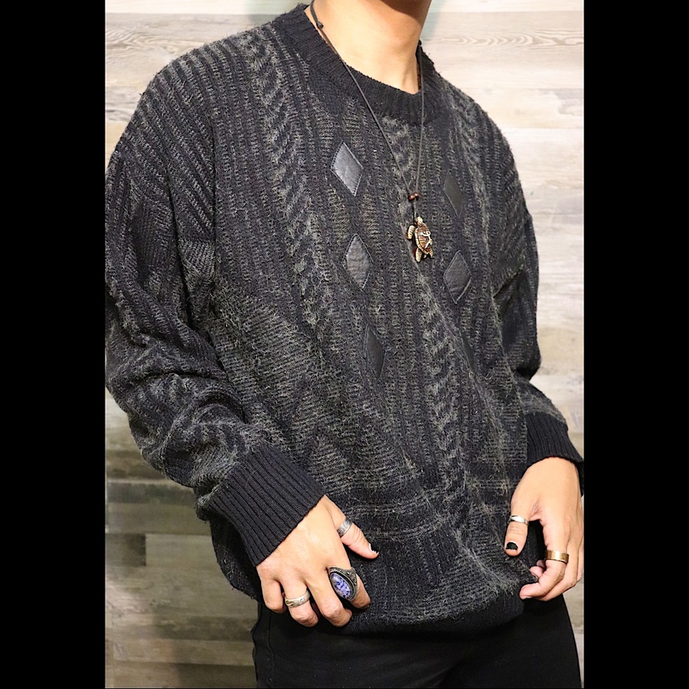 Black Oversized Sweater